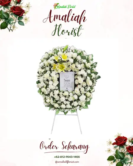 Krans Bunga Duka Dawuan Barat