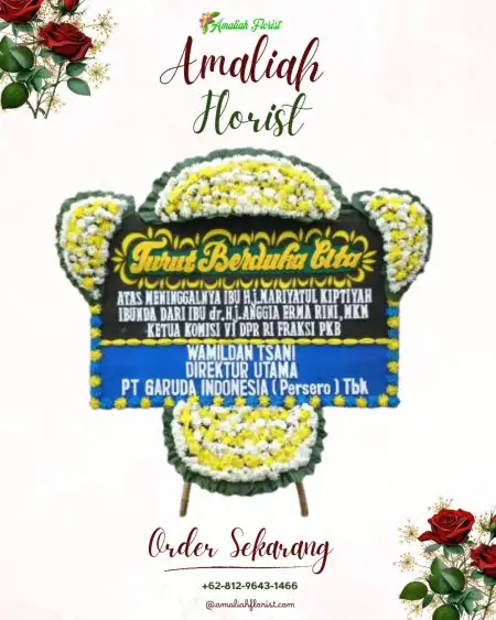 Papan Bunga Duka Dawuan Barat